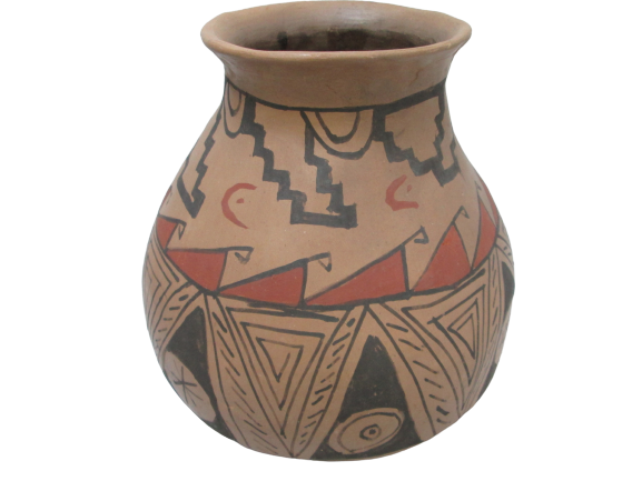 CASAS GRANDES Pottery Jar Mexican Polychrome