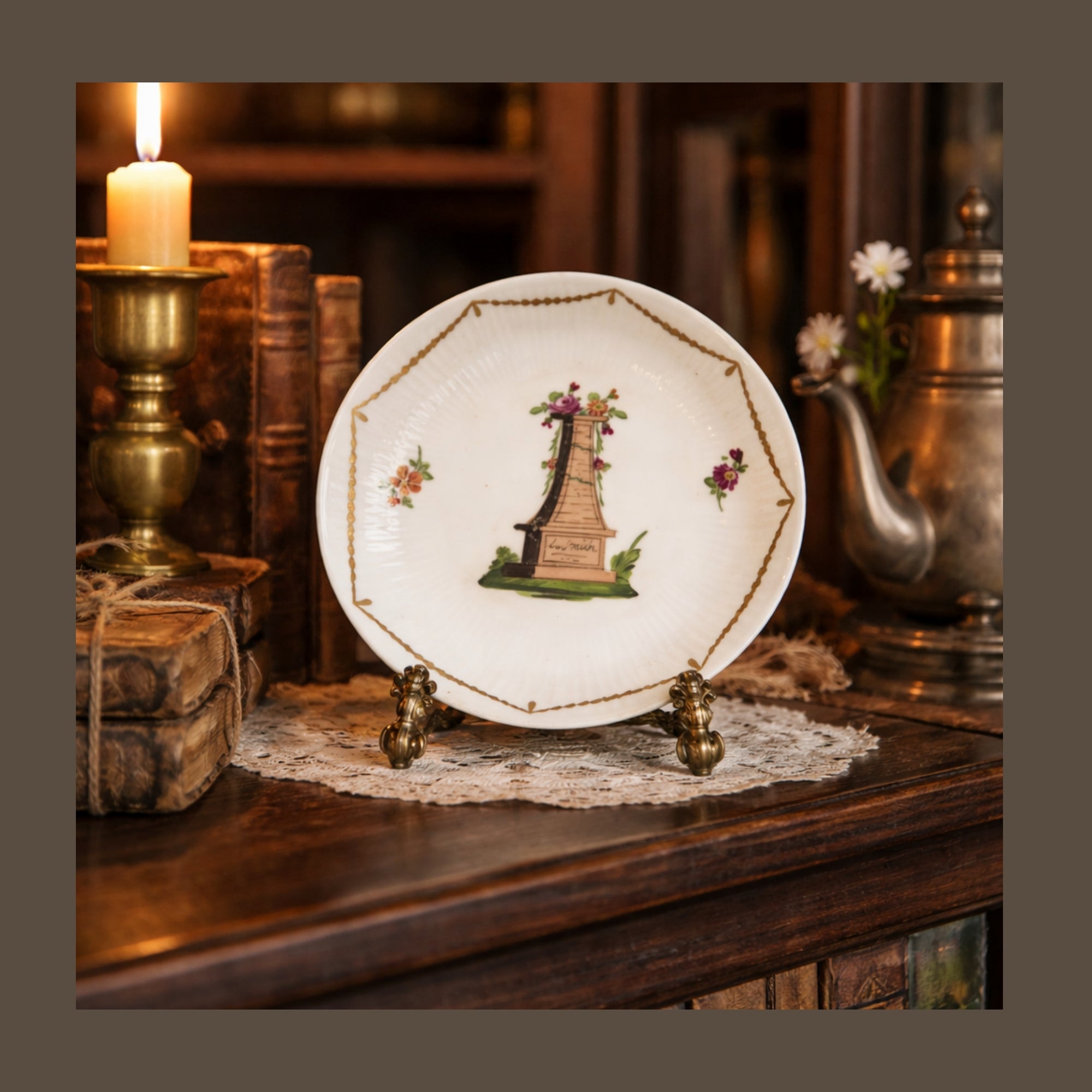 Wallendorf Porcelain Antique Bowl - Germany