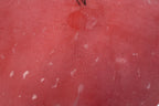 Cherry Red Art Glass Plate