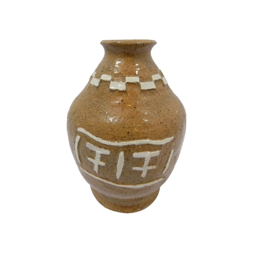 Desert Sand Southwest Style Stoneware Bottle