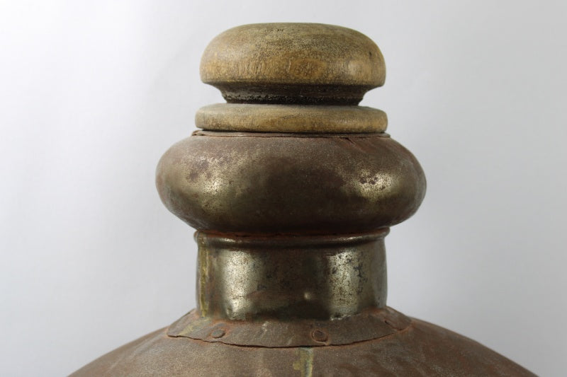 Rustic Large Brass Bottle