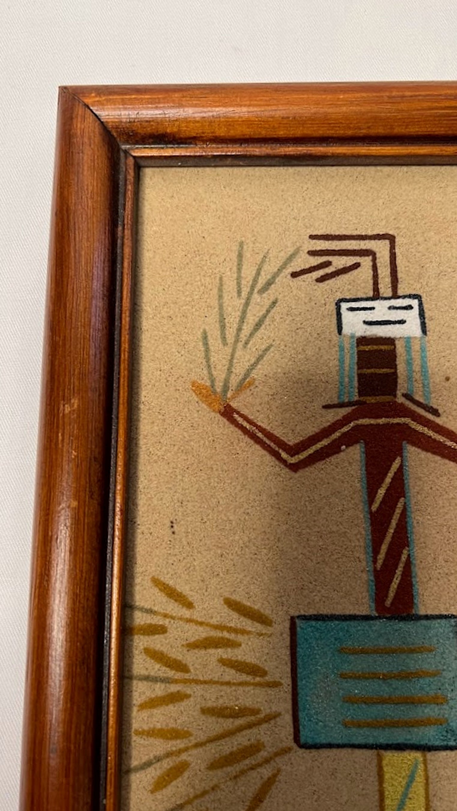 Navajo Sand Painting  by R.M. Lee