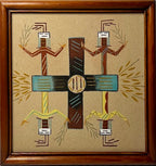 Navajo Sand Painting  by R.M. Lee