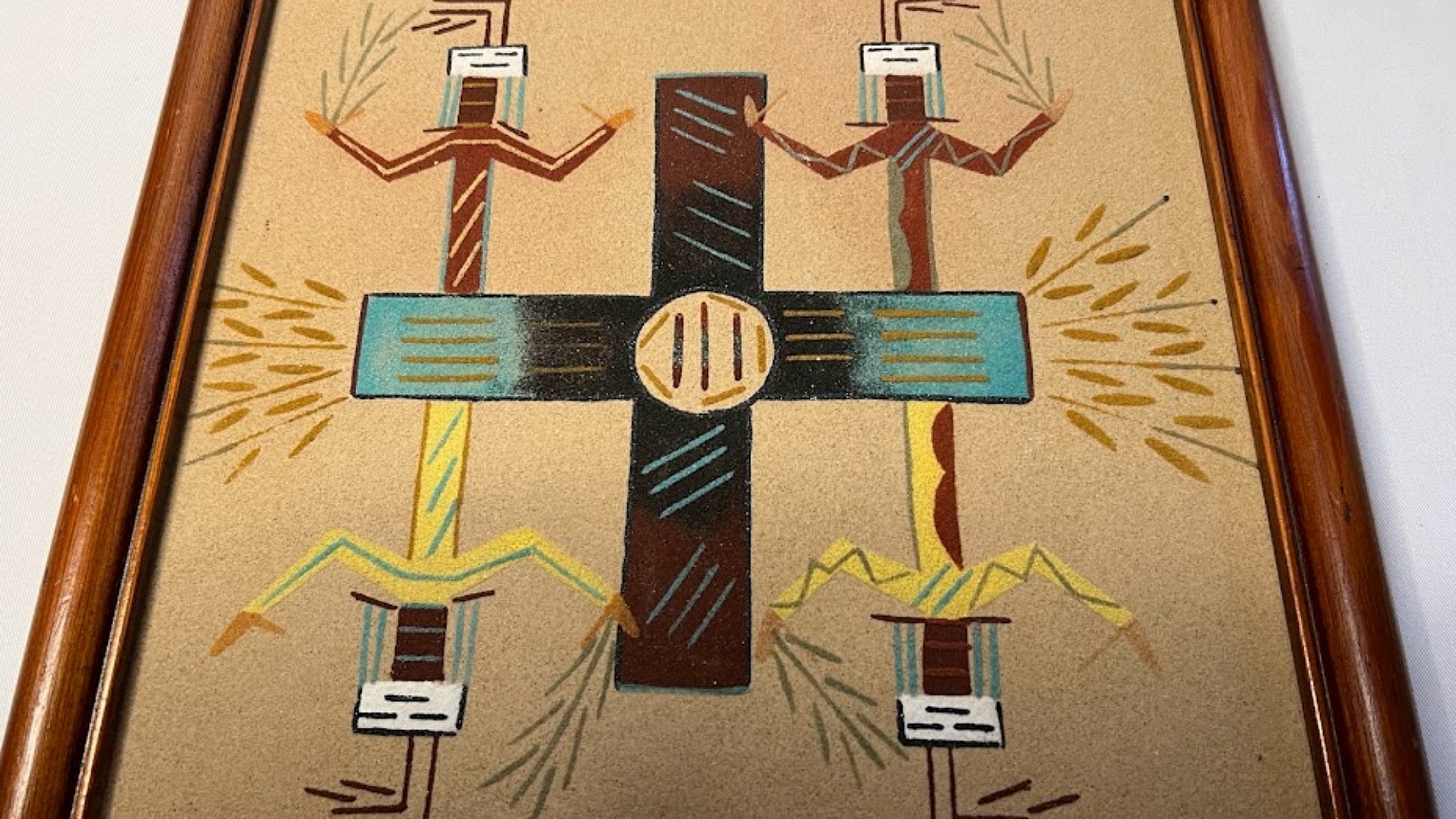 Navajo Sand Painting  by R.M. Lee