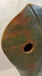 Ceramic Sculpture Vase by Nancy Kibens