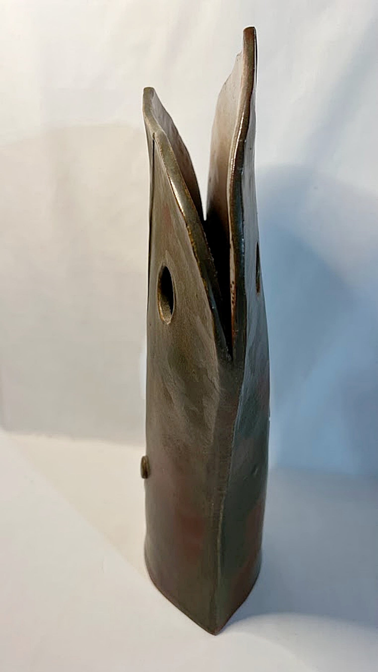 Ceramic Sculpture Vase by Nancy Kibens