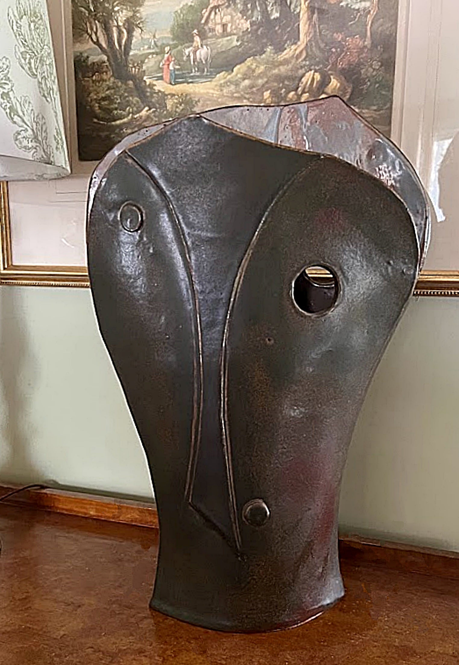 Ceramic Sculpture Vase by Nancy Kibens