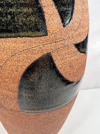 Terracotta Studio Art Pottery Vase