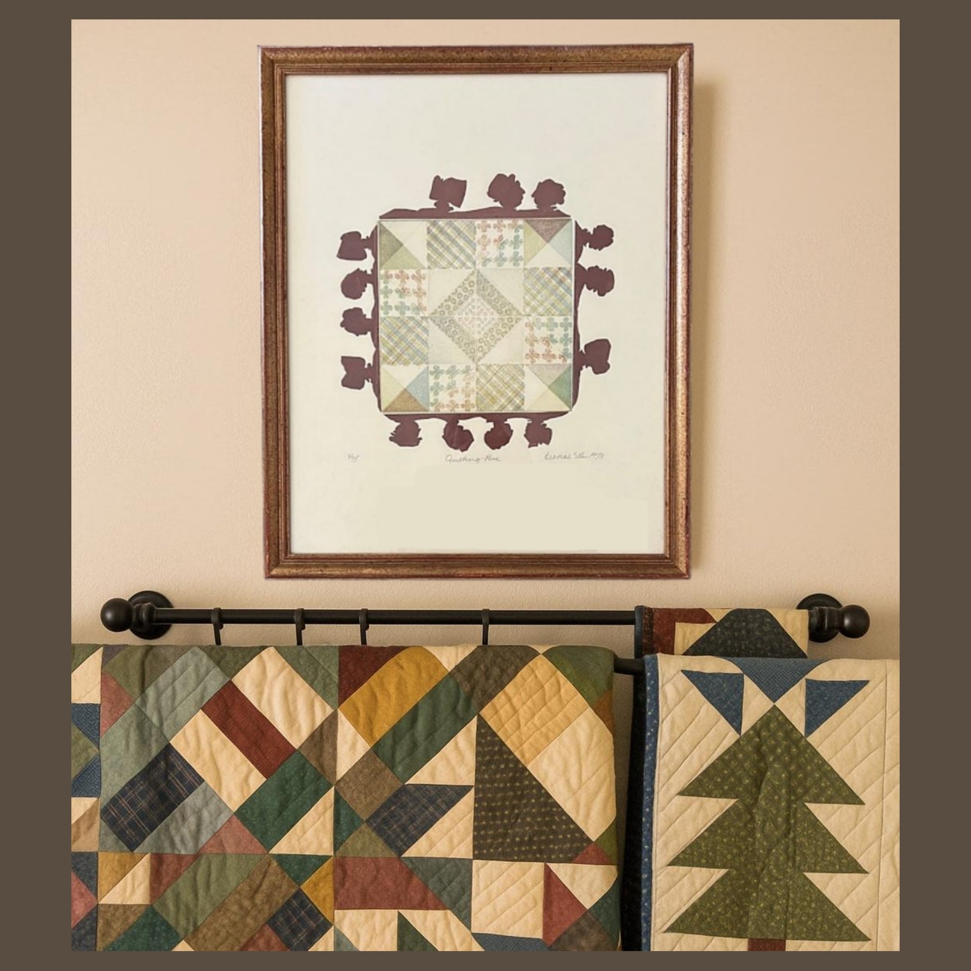 Quilting Bee Limited Edition Print