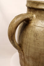 What Cheer Iowa Antique Salt Glazed Stoneware Pitcher