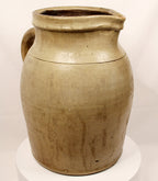 What Cheer Iowa Antique Salt Glazed Stoneware Pitcher