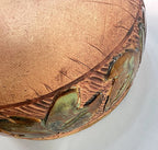 Florida Old River Run Pottery Bowl closeup of bottom