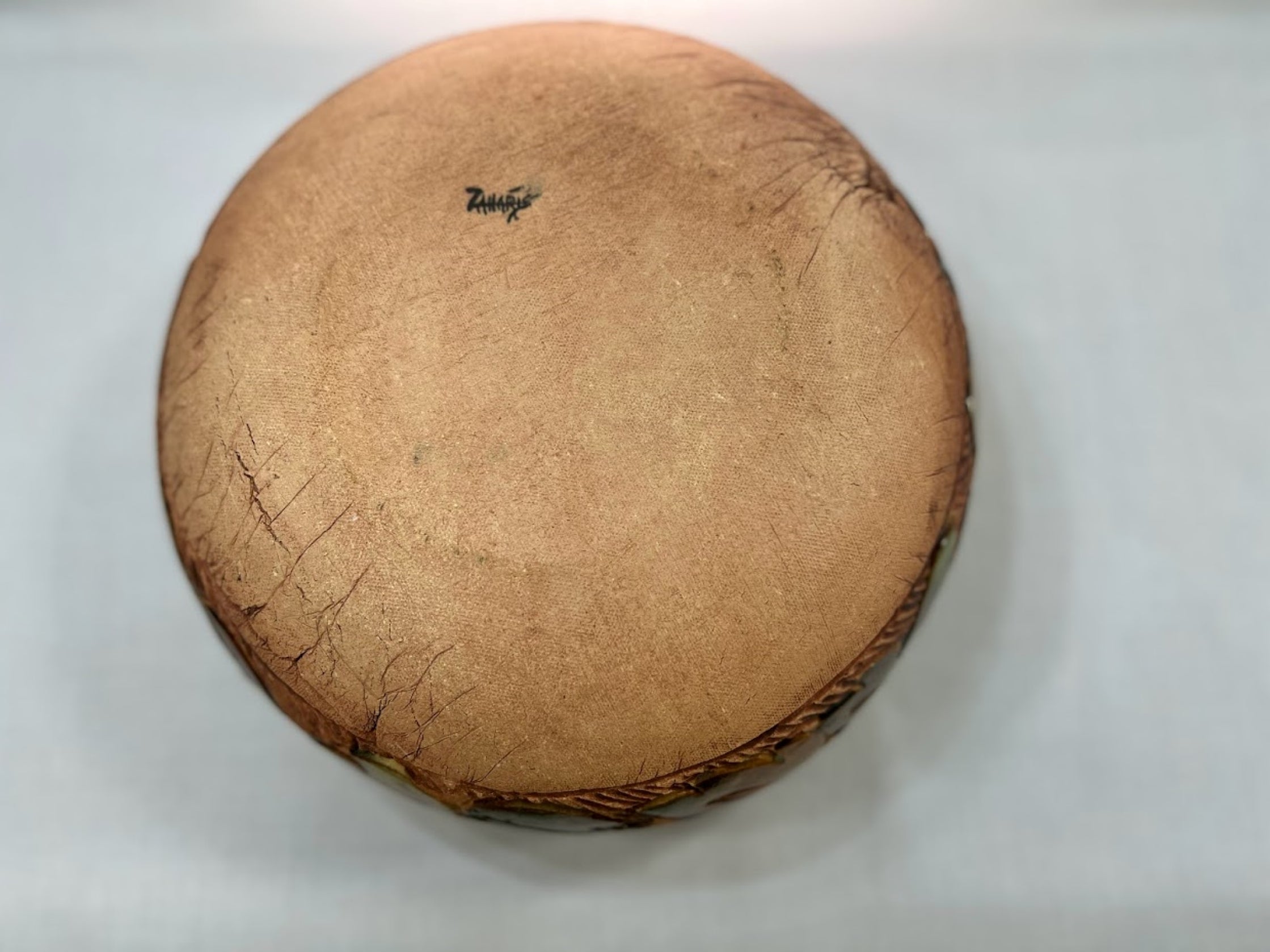 Florida Old River Run Pottery Bowl bottom of bowl signed