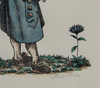 Philip Reed Pair of Wood Engraving Prints Signed