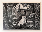 Framed First Edition of Market in Patzcuaro by Surendorf