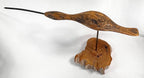 Carved Curlew on Stand by Alex Buderer