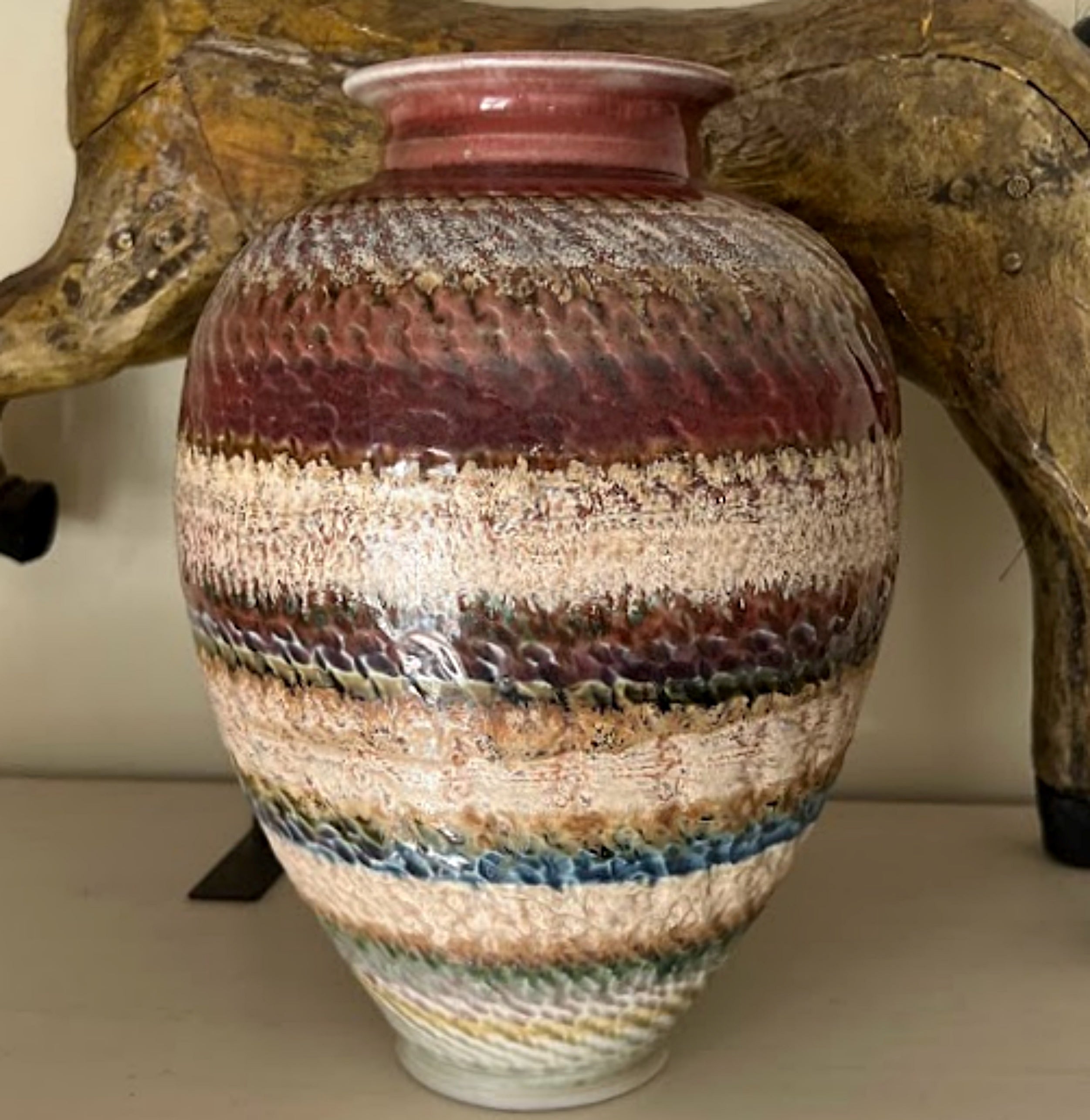 Art Pottery Vase by Joseph Panacci Canada
