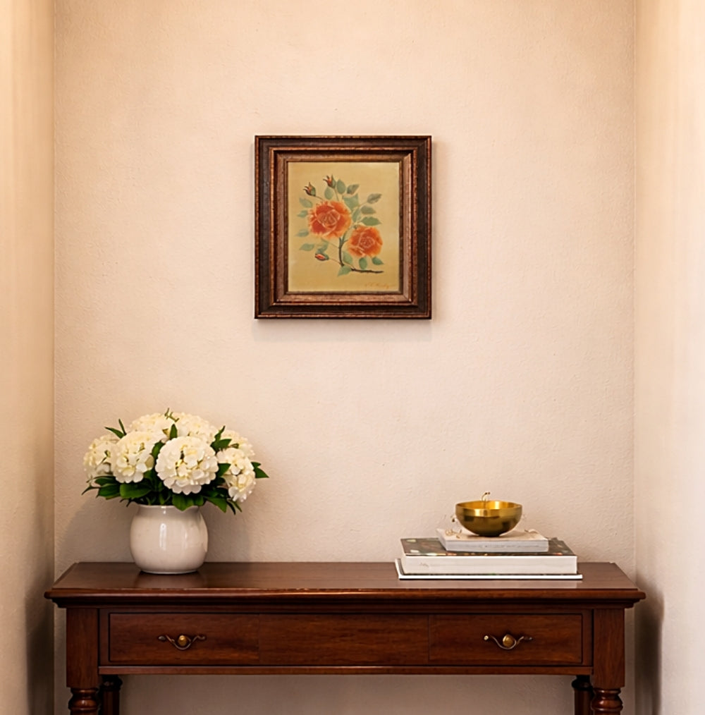 Roses Original Painting by W. T. Presley