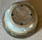 Studio Pottery Bowl Large Ombre Glazes Signed