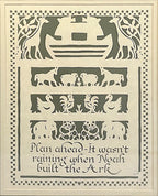 Noah's Ark Paper Cutting by Regina Walters