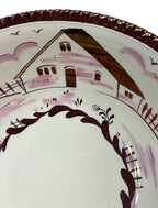 English Copper Luster Bowl by Gray's Pottery