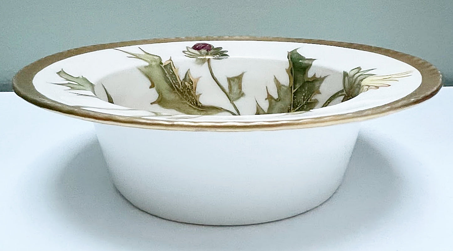 Antique Coiffe Limoges Bowl Hand Painted by L.R.L. Artist Signed