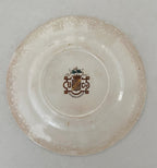 Antique French Sarreguemines Utzschneider & Cie Faience Plates Set 4