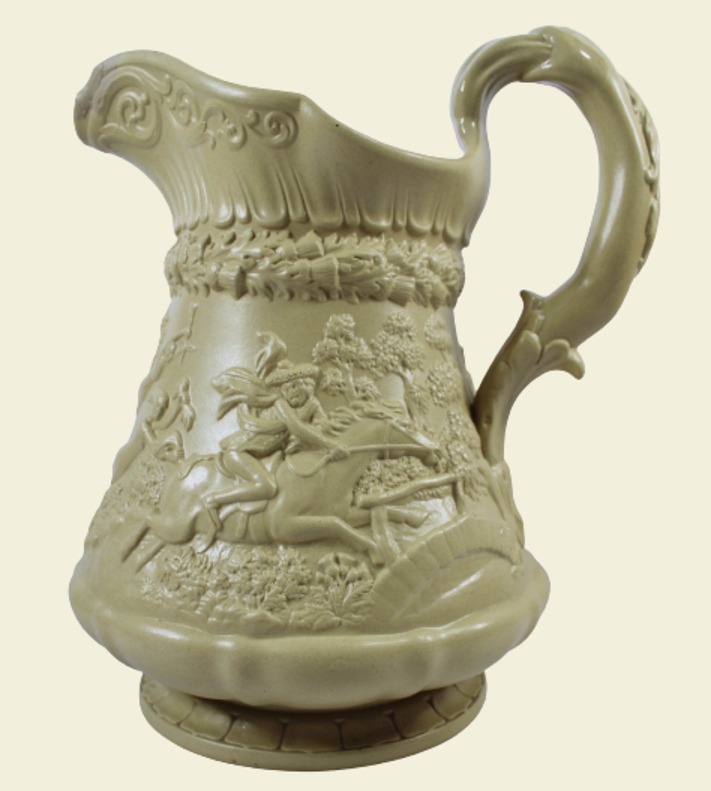Ridgway Drabware Pitcher Tam O'Shanter