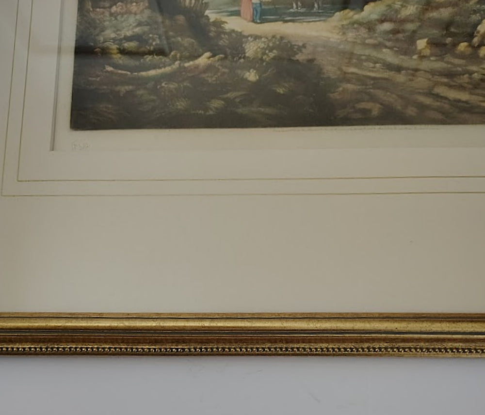 English Landscape Signed Arthur L. Cox