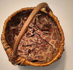 Appalachia 1930s Large Willow Basket