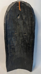 African Carved Wood Wall Mask
