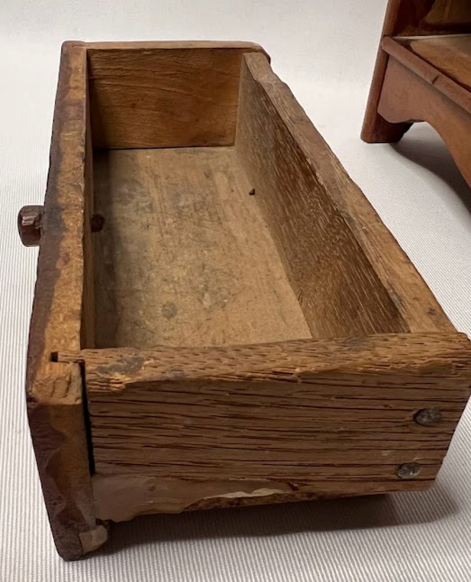 Wisconsin Antique Doll Dresser 11 Inches Solid Wood