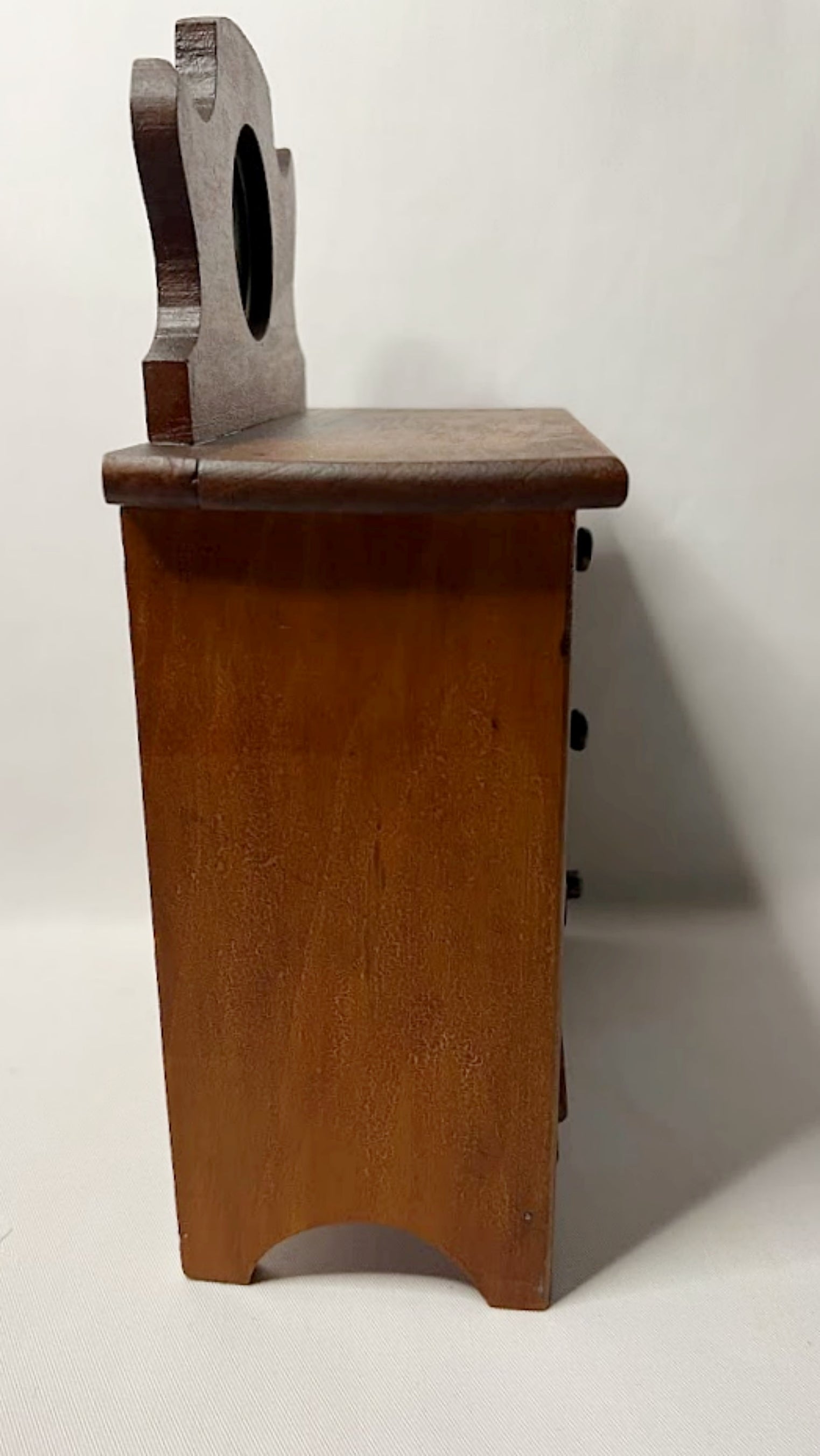 Wisconsin Antique Doll Dresser 11 Inches Solid Wood