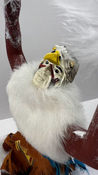 Navajo Kachina Prayer Eagle by Julie Loley