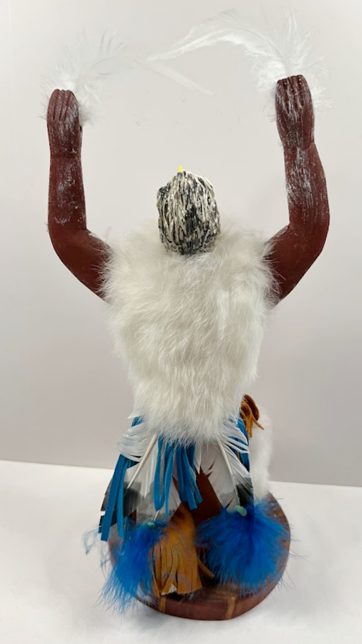 Navajo Kachina Prayer Eagle by Julie Loley back view