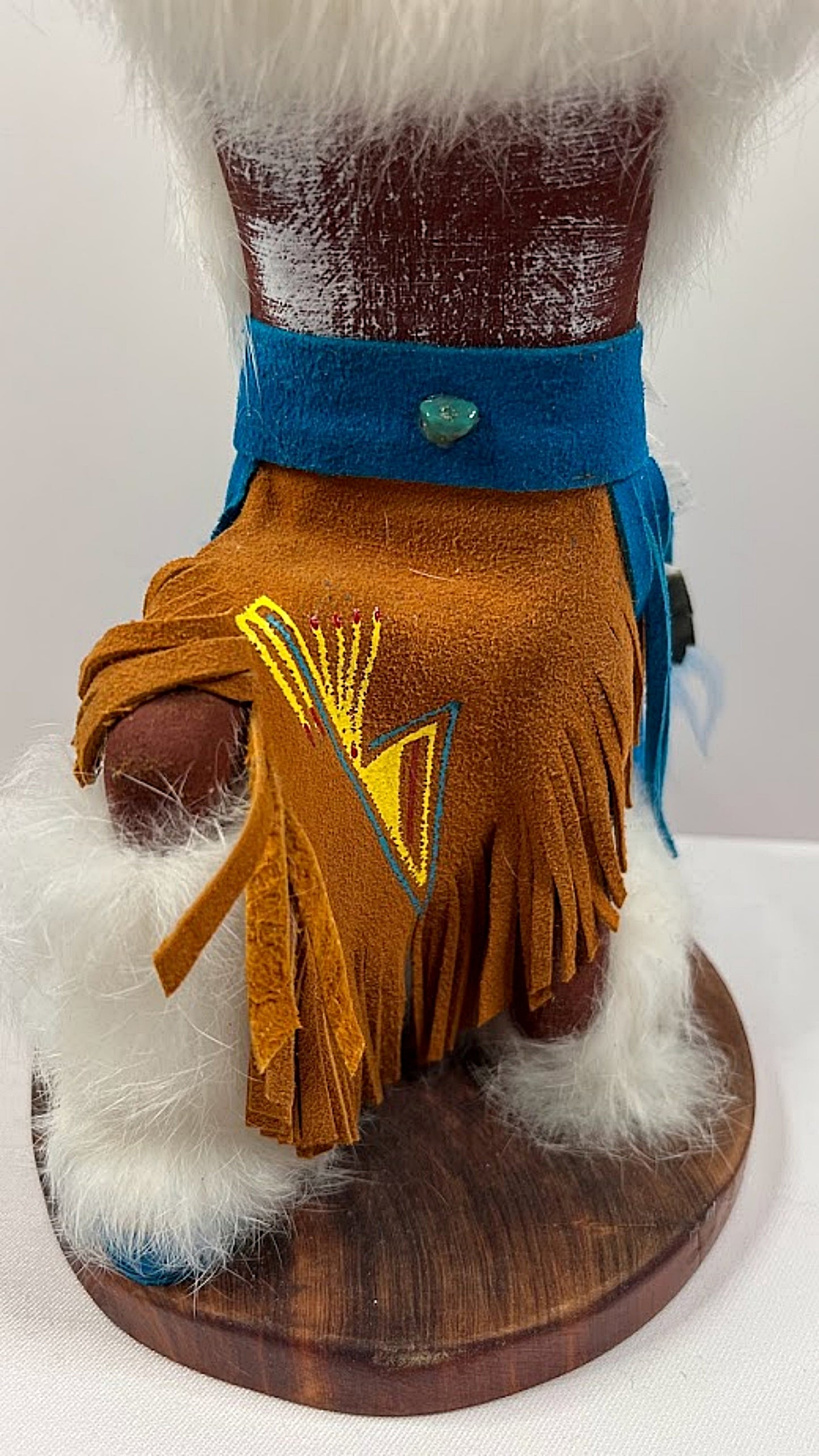 Vintage NAVAJO KACHINA/Katsina, Prayer Eagle by Julie Loley, Census Numbered and Signed