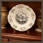 English Pottery Child's Plate Circa 1830