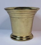 Brass Antique Mortar and Pestle