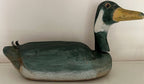 Folk Art Large Wooden Green Goose