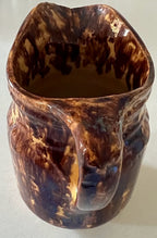 Rockingham Glaze Yellow Ware Antique Pitcher