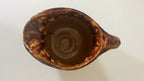 Rockingham Glaze Yellow Ware Antique Pitcher