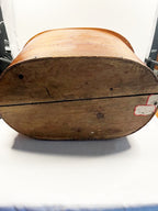 Norwegian Large Antique Bentwood Tine Box