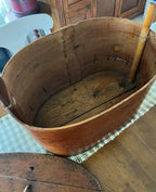 Norwegian Large Antique Bentwood Tine Box