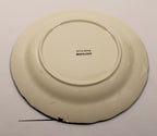 Eight  Rare Vintage French Faience Plates