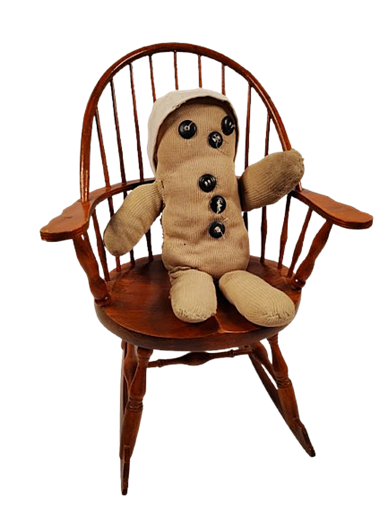 Wooden Doll Rocking Chair by American Heirloom Collection Main view