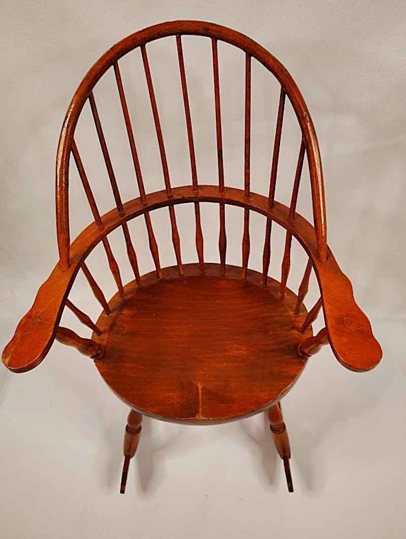 Wooden Doll Rocking Chair by American Heirloom Collection front seat view