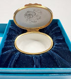 Leopard Motif Vintage Halcyon Days Box