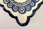 French Faience Trinket Dish by Saint-Jean de Bretagne