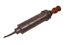 French Kitchen Antique Pewter Handheld Sausage Stuffer