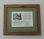Framed  Lithograph Three Birds by Anne Worsham Richardson - Charleston Bird Lady